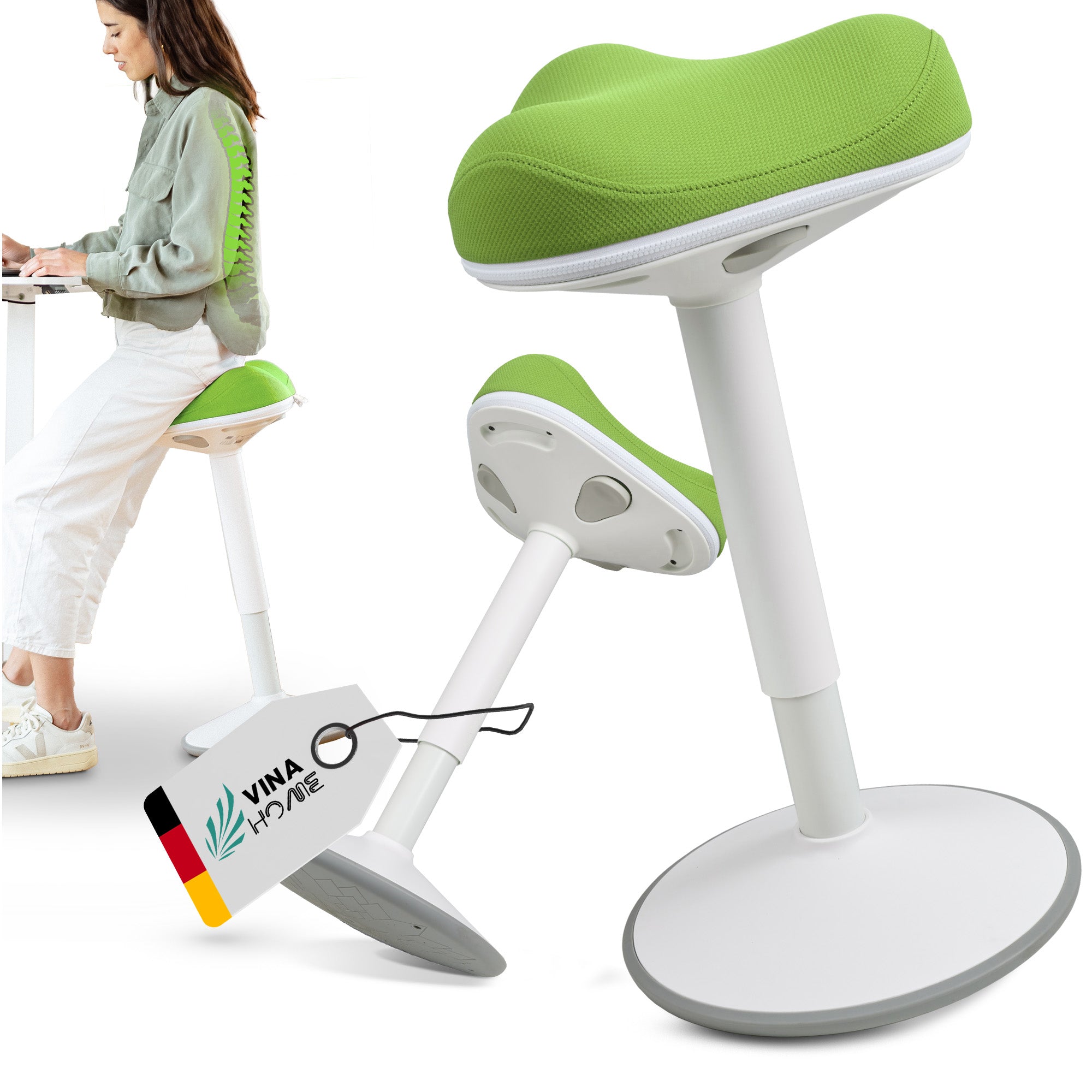 VINA Home® SH-01 ZIP Premium Sitzbezug | Perfekt geeignet für die Modelle SH-01 ZIP und SH-01S ZIP